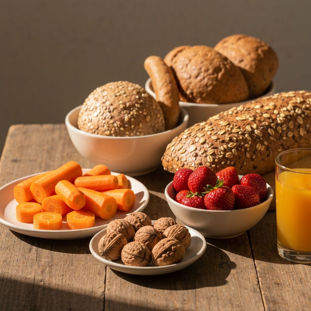 Alltägliche Lebensmittel